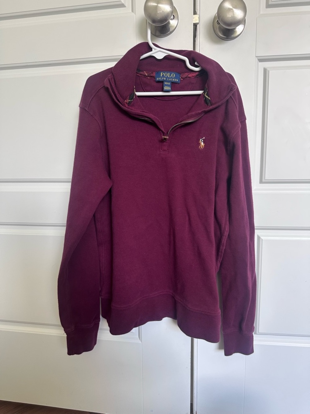 Polo Ralph Lauren - Burgundy Shirt with a zipper